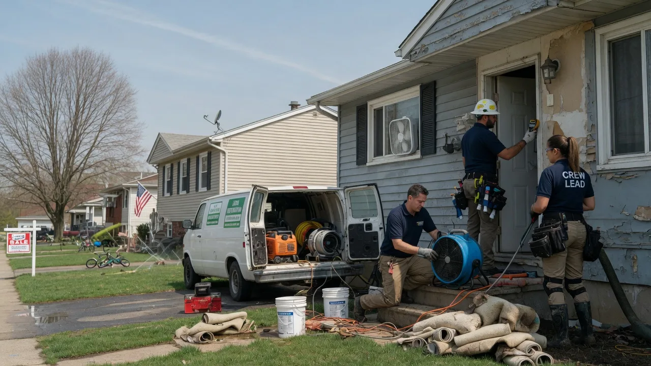 Flood Cleanup in Fremont, WI near me