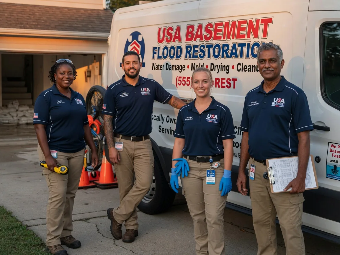 Basement Flood Cleanup company in Fremont, WI